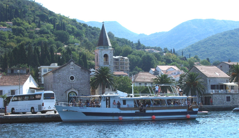 Тиват, Tivat, пассажирская пристань