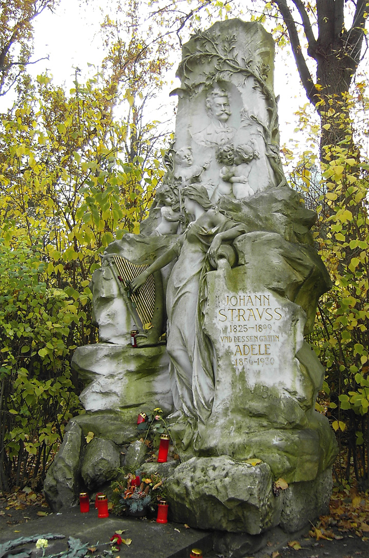 Иоганн Штраус, Центральное кладбище, Вена